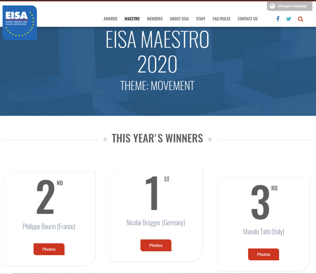 Eisa Maestro 2020 Movement